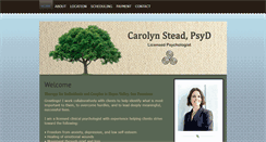 Desktop Screenshot of carolynstead.com